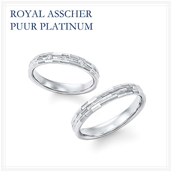 ROYAL ASSCHER PUUR PLATINUM